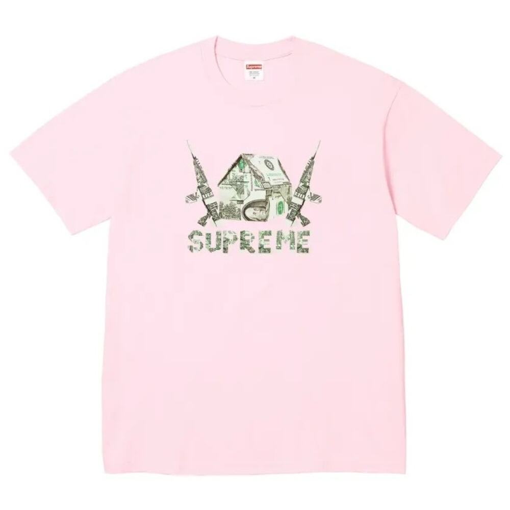 Size XXL - Supreme Origami Tee Light Pink SS26 Art Dealer - Cross-Posted - FIRM